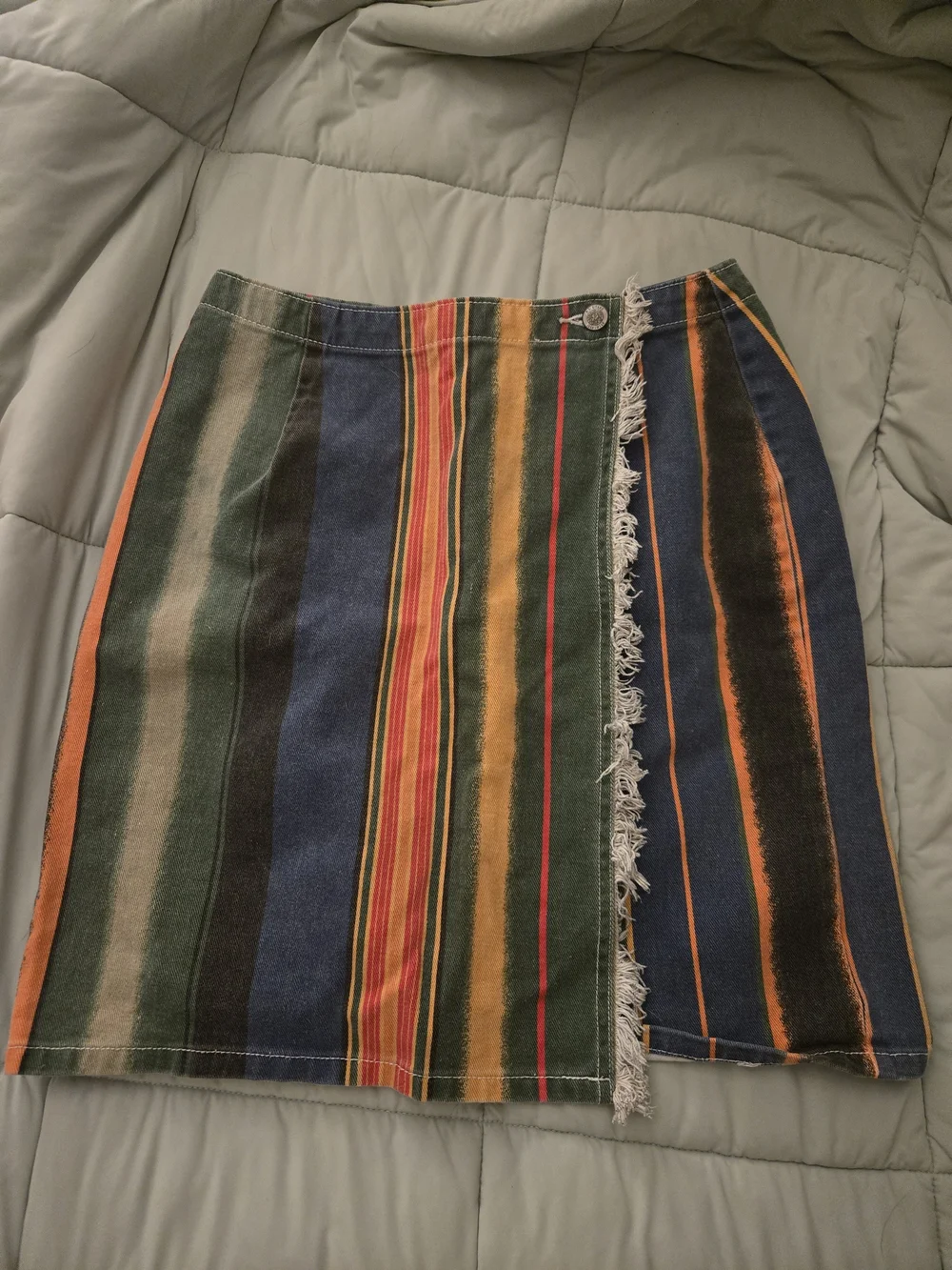 90s Vintage GITANO Wrap Skirt - Size 11/12 Women